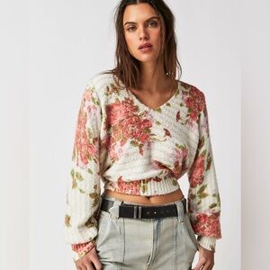 Free People Bed Of Roses Sweater